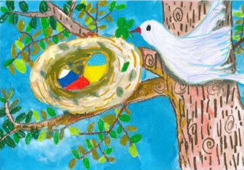「平和のバスデザインコンテスト」作品