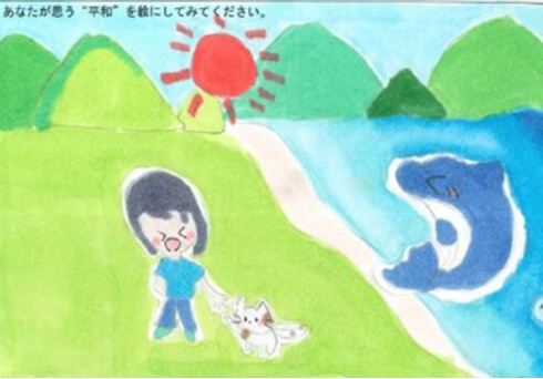 「平和のバスデザインコンテスト」作品